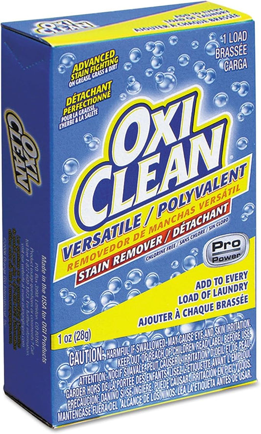 OxiClean Versatile Stain Remover Professional, Coin Vend 1 oz., Single Load, (Pack of 156)