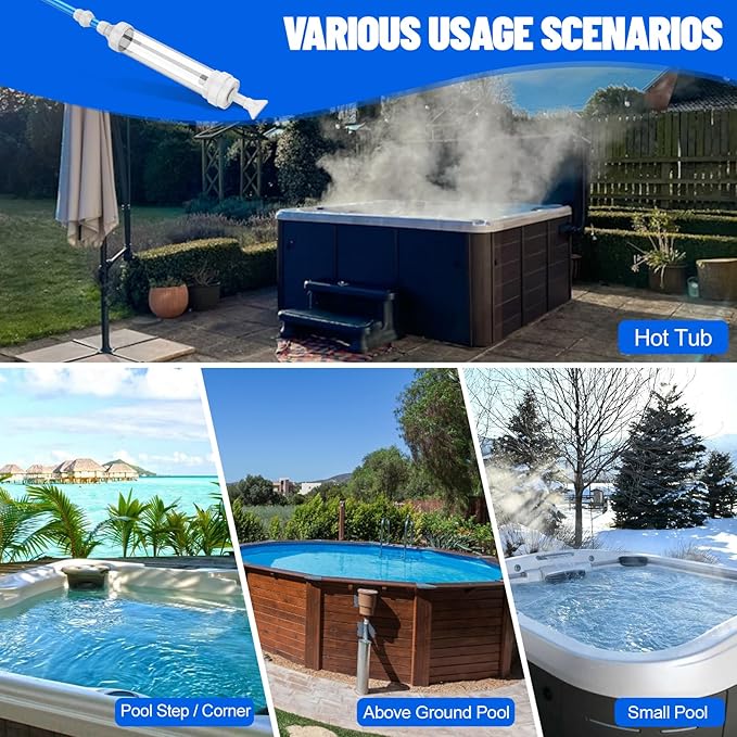 6250 Paradise Power Spa Vacuum for Hot Tub,No Pumping,Batteries,Portable Hot Tub Vacuum Spa Vac Cordless,Handheld Pool Vacuums Sucks Up Rocks, Leaves,Coins, Sand,Debris and Other Small Objects