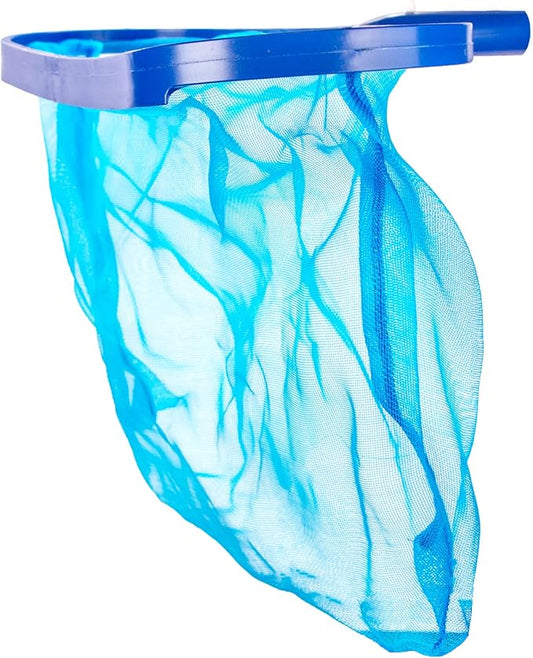 HYDROTOOLS By SWIMLINE 8015 Leaf Net For Inground Above Ground Pool Pond | Extra Large Skimmer Net Cleaning Tool Ultra Fine Deep Mesh Bag | Durable Introductory Plastic Frame | For Debris Bugs Pickup