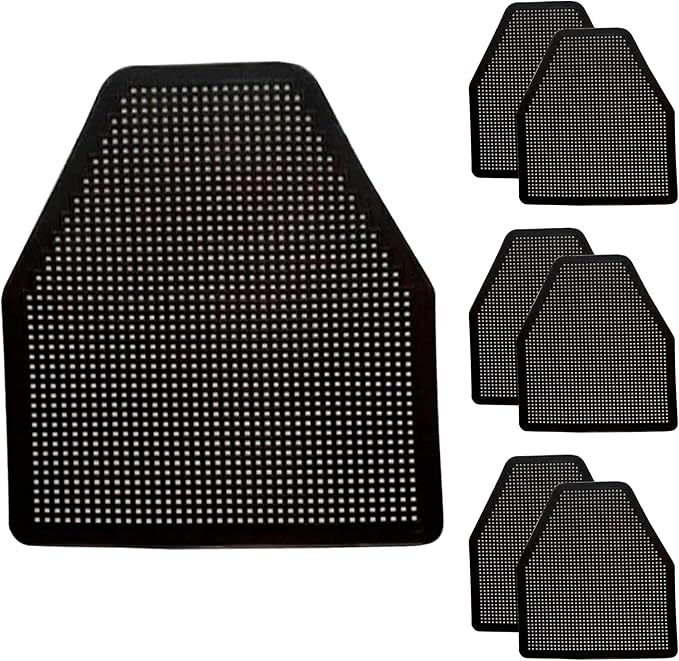 SmellRid Urine Absorbent & Odor-Control Splash Pad for Urinals for Men – Bathroom Mat for Smell Removal, Non-Slip Bathroom Mats, - Urinal Pads - 17.5 x 20.5 Inches – Pack of 6