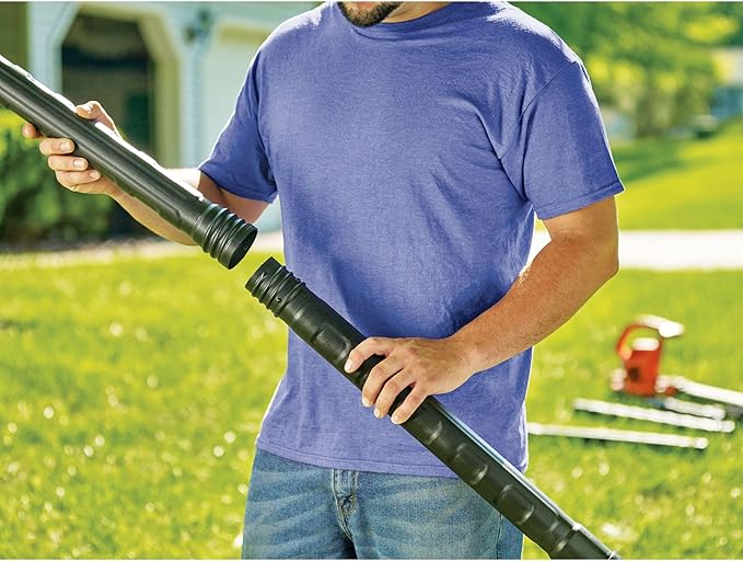 BLACK+DECKER Gutter Clean Attachment For Blower, Quick Connect (BZOBL50)