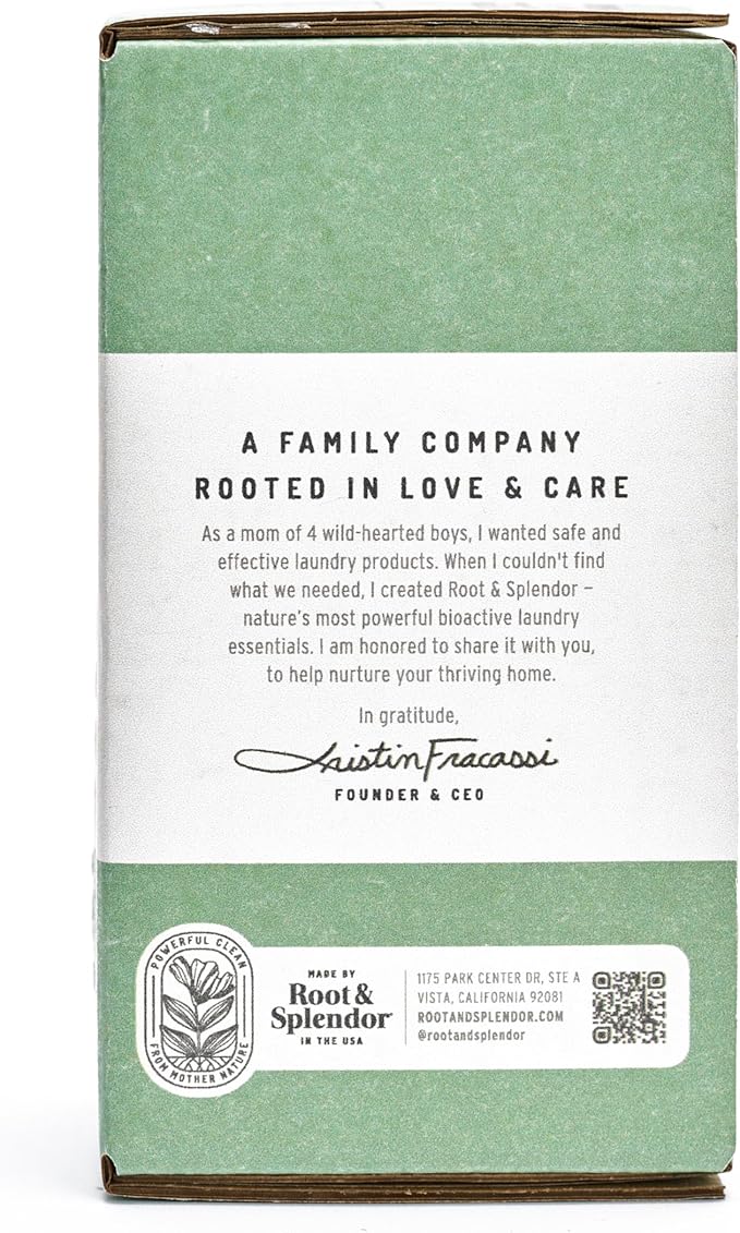 Root & Splendor Ultra Concentrated All Natural Laundry Detergent Liquid - Plant Based, Enzymatic Laundry Soap, Humble Scent, 1.5 Liter, 100 Loads