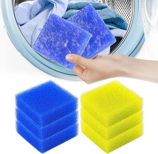 6PCS Pet Hair Catcher for Washing Machine ?€? Reusable Laundry Hair Remover | Stop dog & cat fur sticking to clothes! Reusable pet hair removal tool for laundry. Works on bedding, blankets, uniforms. by Unknown