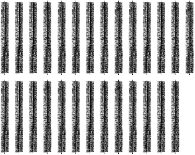 Gutter Brush 80ft, 4.33 Inch Gutter Cleaning Tools for 5 Inch Gutters, Leaf Guard, Prevent Clogs, DIY Install, Roof Debris Removal