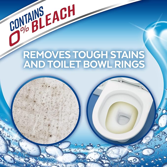 Lysol Bleach Free Hydrogen Peroxide Toilet Bowl Cleaner, Fresh, 24 oz (Pack of 6)