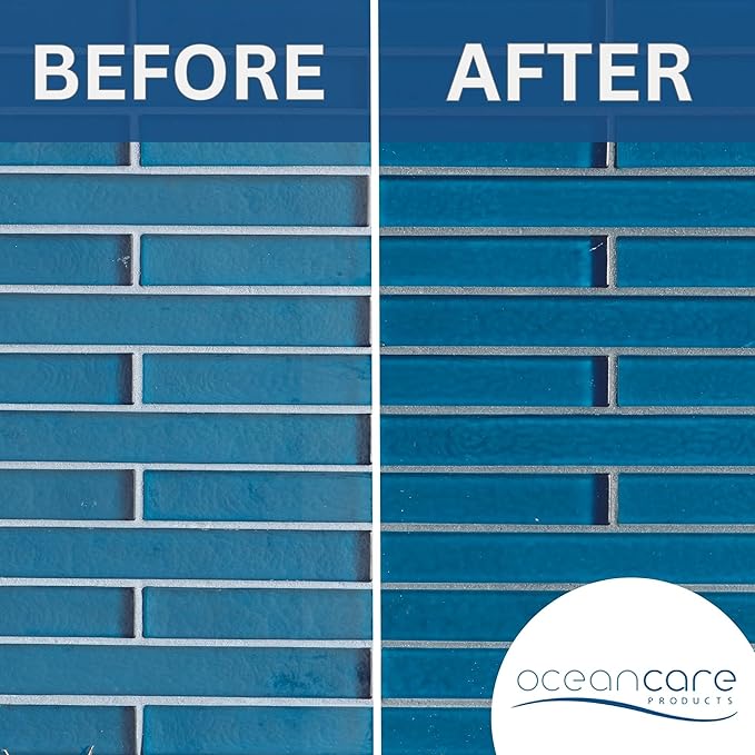 OCEANCARE Pool Tile Restorer Quart Trigger Spray | Restore & Enhance Pool Tile Color | Low VOC Surface Treatment