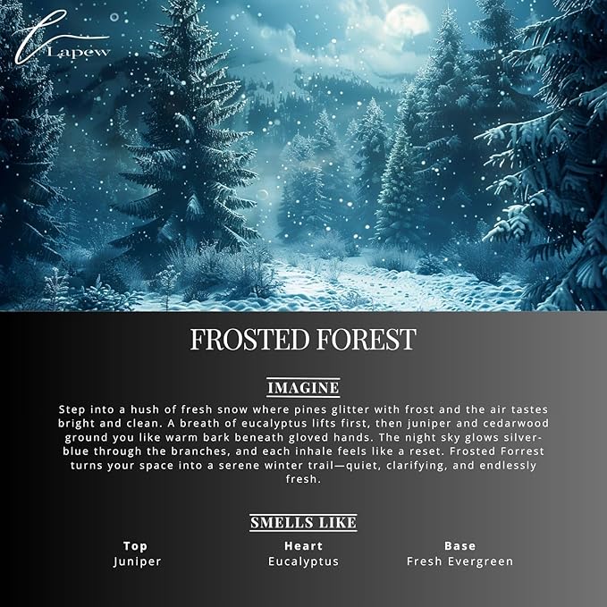 Lapew Frosted Forest Scented Cleaning Bundle | Carpet Deodorizer Powder (16 oz) & Mop Soap Concentrate (36 oz) | Pet-Friendly Odor Eliminator