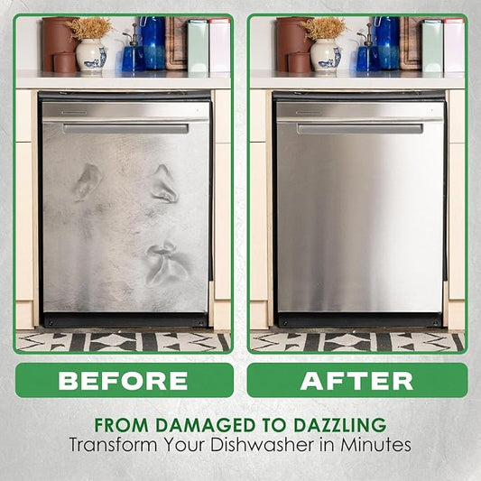 Stainless Steel Dishwasher Magnet Cover (23" x 28" Sheet) magnetic dishwasher cover panel Refrigerator Appliance Covers, Black Appliances Decorate Sticker cover for front of dishwasher