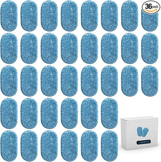 36 Pieces Foam Shield for Smart Toilet, Splash-Resistant Toilet Cleaner, Fresh Air, Easy Cleaning, Universal Fit, 1-Year Supply