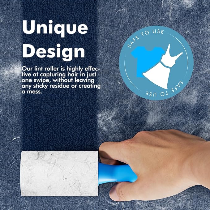 150 Sheets Mini Lint Rollers for Clothes, Small Size, 5 Count | Portable, Pocket Size for Travel, Business Trip, Vacation, Road Trip, Travel Essentials - Image 6