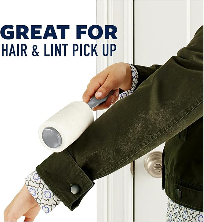 Scotch-Brite Everyday Clean Lint Roller Refills,420 Sheets Total, 6 Pack | Lint Remover for Pet Hair, Dark Clothes, Furniture and Dusty Surfaces, Picks Up Fur & Fluff in Your Home, Car, & Office - Image 4