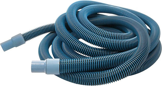 Aqua Select Premium Kink-Free Swimming Pool Vacuum Hoses with 1.5-Inch Swivel Cuff | 50 ft Length | Hose Helper Included | Perfect For Above Ground and Inground Pools