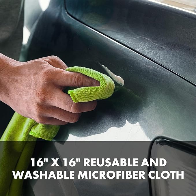 Sun Joe Auto Car Cleaning Kit for Pressure Washers up to 3500-PSI – Includes Rotating, Feather & Wheel Brushes, Turbo Nozzle, Microfiber Cloths for Vehicle & Outdoor Surface Washing, SPX-ACS-MAX RA