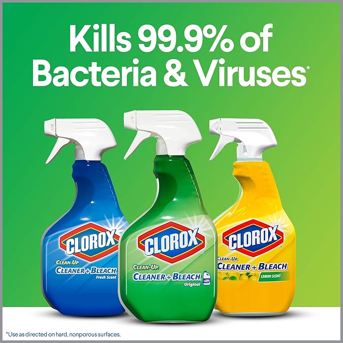 Clorox Company Clorox Clean-Up All Purpose Cleaner Spray Bottle With Bleach Original, 24 Fl Oz