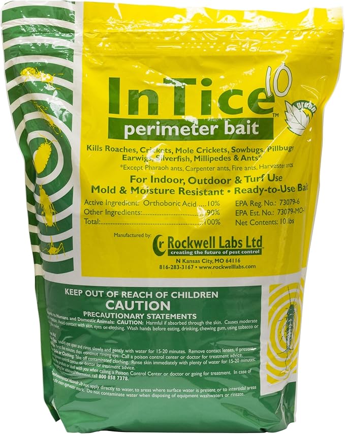 A.M. Leonard InTice 10 Broad Spectrum Perimeter Bait Insecticide, Bag - 10 Pounds