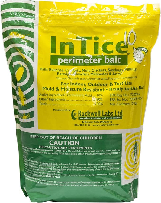 A.M. Leonard InTice 10 Broad Spectrum Perimeter Bait Insecticide, Bag - 10 Pounds