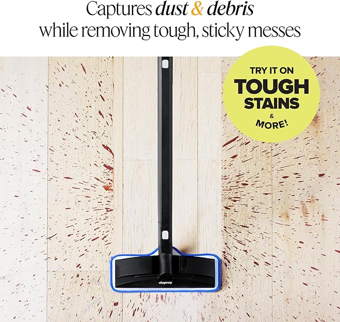 Dupray Washable Microfiber Floor Pads, Neat and Neat Plus Steam Cleaner Accessory, Pack of 5
