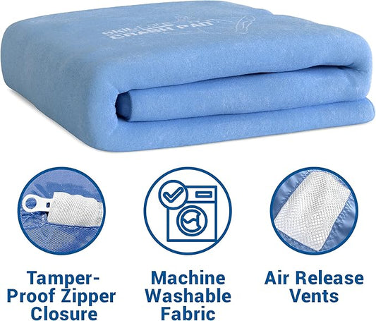 Skil-Care Crash Pad Replacement Cover, Cozy Cloth Fabric, Sensory Pad Cover Only, Soft Durable and Washable Fabric, Available 3'x4' 5'x5' 6'x8' 8'x8' Crash Mats, Cover Only