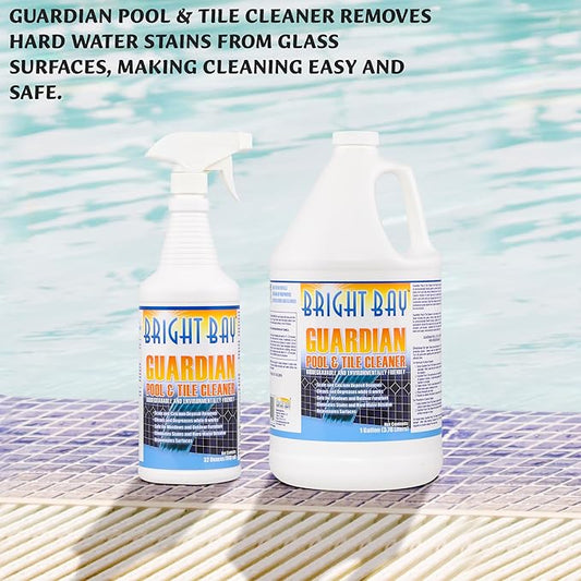Pool & Tile Cleaner Removes Calcium Buildup & Scum Line Remover, Biodegradable and Environmentally Friendly (1 Gallon)