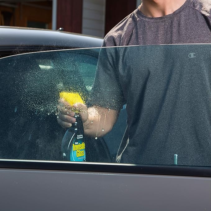 Invisible Glass 92163-2PK Premium Glass Cleaner Spray for Car Windshields and Windows, Automotive and Home Window Cleaner, Streak-Free, Ammonia-Free, Tint-Safe ?€? 16 fl oz (Pack of 2)