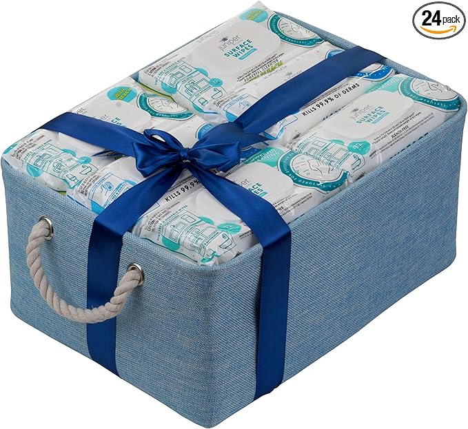 Luxury Cleaning, Supplies Kit, All In One Household Cleaning Essentials Set with Surface-Hand Cleaners, Nice Gift for New Homeowners