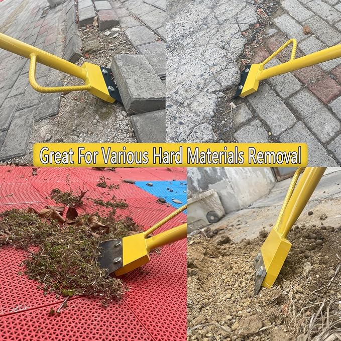 7” Heavy Duty Scraper Long handle scraper Tile Scraper Ice Scraper Removal Scraper Sturdy Floor Scraper Big Blade Scraper