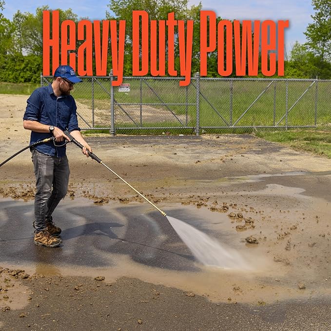 Westinghouse WPX4400 Gas Pressure Washer, 4400 PSI and 4.2 Max GPM, Spray Gun and Wand, 5 Nozzle Set, for Cars/Fences/Driveways/Homes/Patios/Furniture