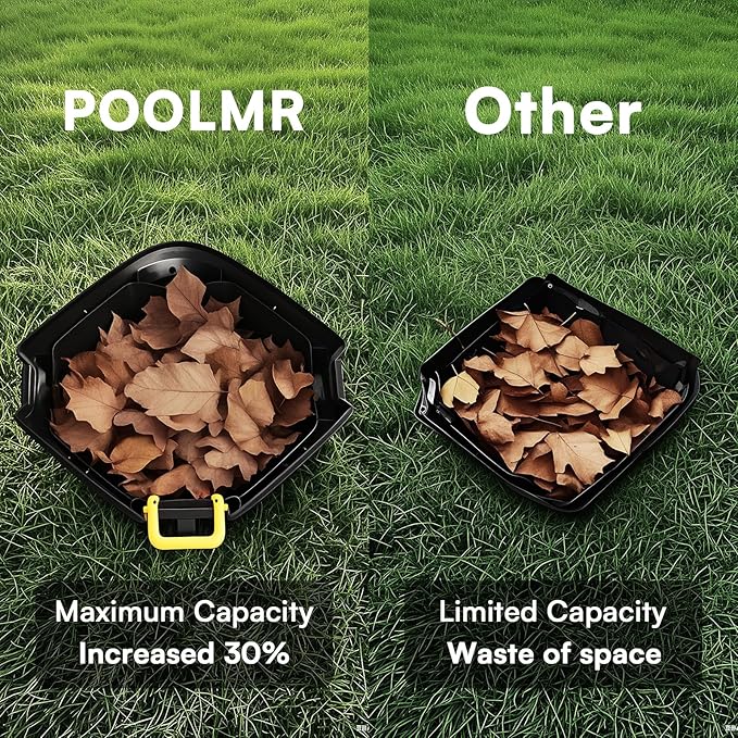 Cordless Robotic Pool Cleaner - Above Ground Pool Vacuum - 40W Strong Suction, Dual Cleaning System, 120-Min Runtime Up to 1614 Sq for Above Ground Pools and Inground Pools