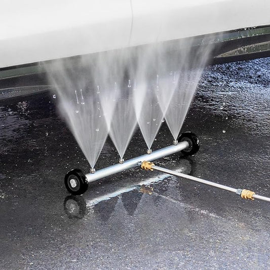 Kärcher 21" Undercarriage Cleaner Kit, Pressure Washer Accessory to Clean Cars, Trucks, SUVs, Includes Swivel Caster