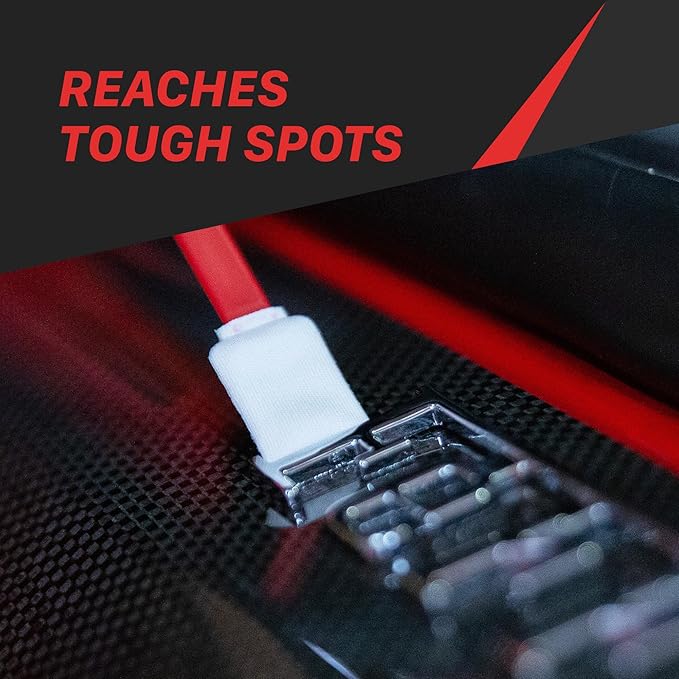 Maxshine Universal 4-Pack Detailing Swabs – Precision Cleaning Tools for Tight Spaces, Vents, Emblems & Hard-to-Reach Areas – Reusable Foam Tips for Car Detailing & Electronics