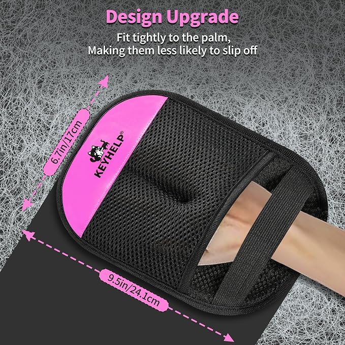 Pet Hair Removal Glove for Dogs & Cats, Newly Upgraded Reusable Electrostatic Pet Hair Glove, Magic Brush Pet Hair Remover Tool for Clothing, Couch, Carpet, Car Seat（Pink） - Image 2