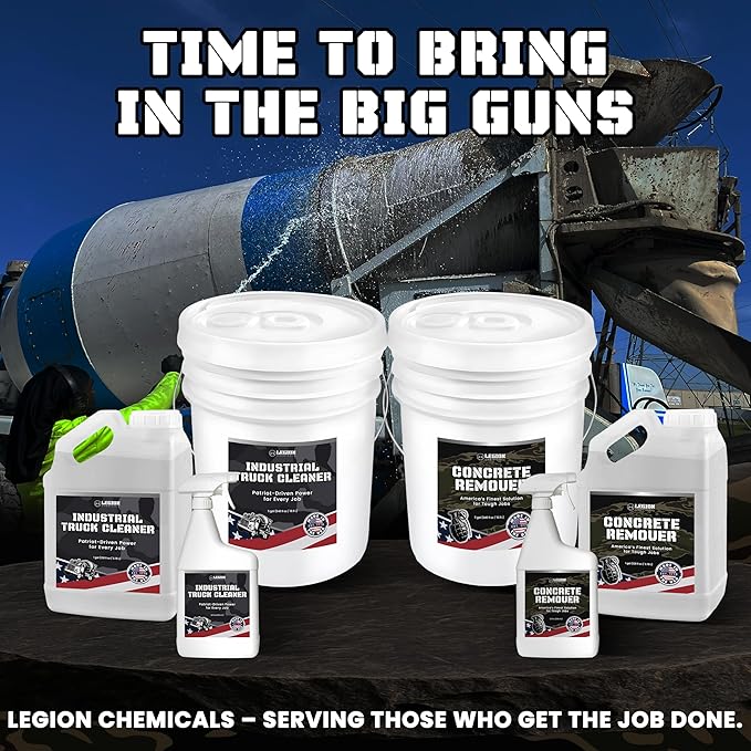 Industrial Truck Cleaner – Tough on Road Grime, Gentle on People and Equipment, 5-Gallon Bucket