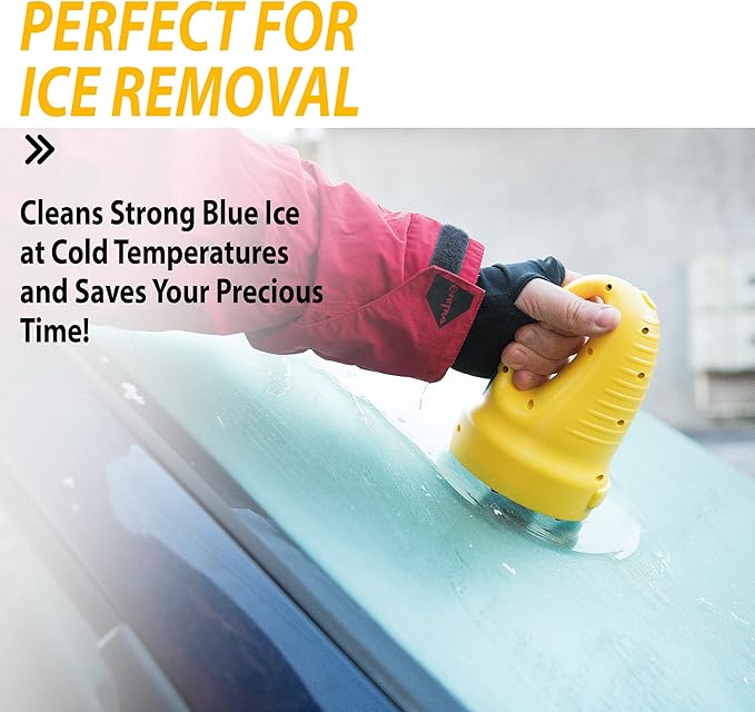 ZONETECH Electric Snow Ice Scraper USB Rechargeable - Premium Quality Automotive Portable Cordless for Car Windshield Glass Frost Removal, Defrosting Deicing Cleaning Tool Christmas Stocking Stuffer