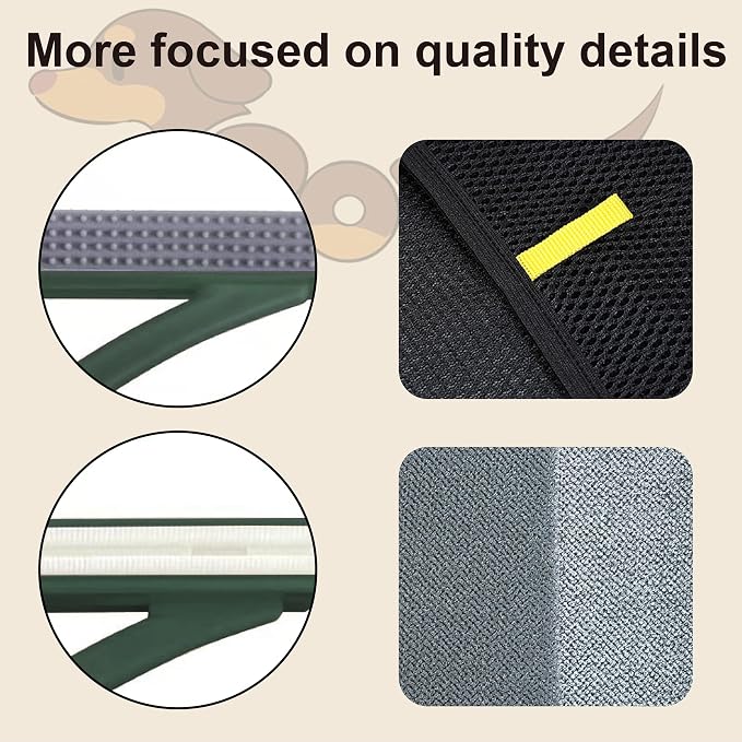2-PCS Pet Hair Remover Gloves with A Hair/Lint Removal Tool, Reusable Magic Brush Pet Hair Removal Glove for Dogs & Cats, Remove Dog/Cat Hair from Couch, Carpet, Car Seat. - Image 4