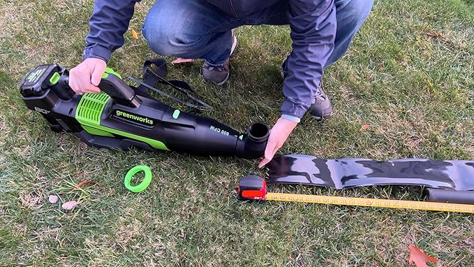 ArloCatcher 30-Foot Gutter Cleaning Kit for Greenworks Leaf Blower 760, 730, 700(60V), 610, 585, 550, 515 and 500 – Two-Story Gutter Cleaning Tools from Ground, No Ladder, Extension Pole Not Included