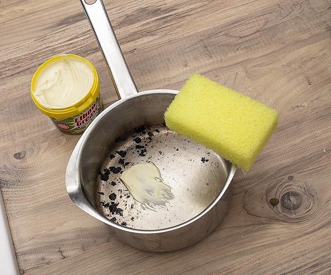 Elbow Grease All Purpose Paste Bathroom Kitchen Cleaner Lemon Fresh Scent 500g