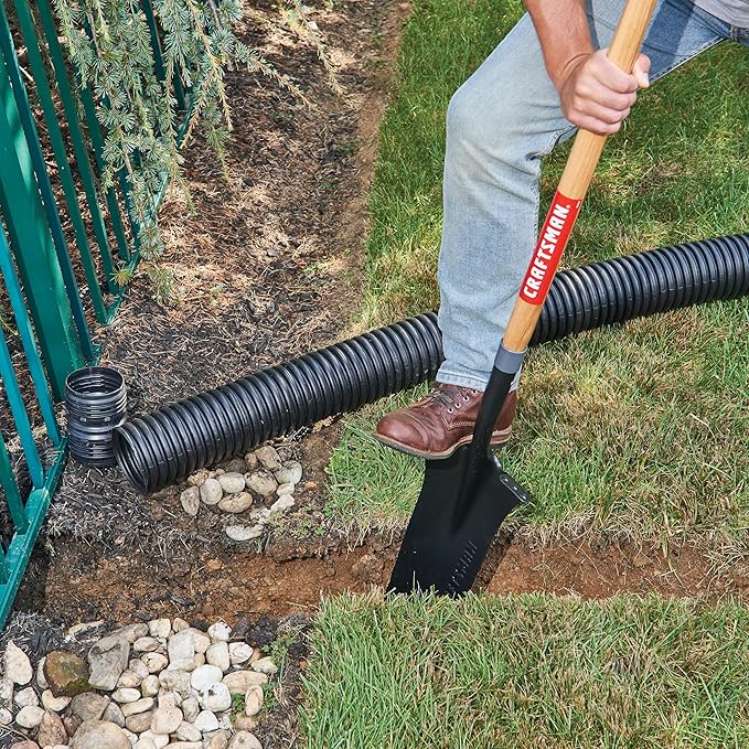 Craftsman Flower Bed Bundle: Rake, Shovel, and Hoe