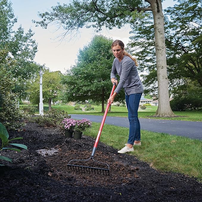 Craftsman Flower Bed Bundle: Rake, Shovel, and Hoe